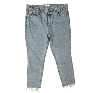 GRLFRND The Karolina High Waist Skinny Blue Jeans - Size 32